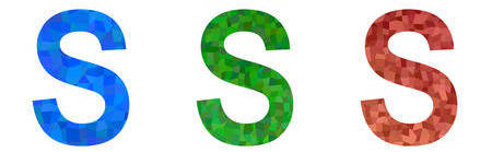 Letter S times three (2)