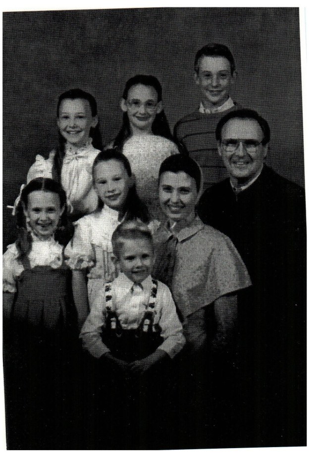 Lowell Beachler and family circa 1989