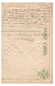 Swartz family info postcard back side Photograph (9)